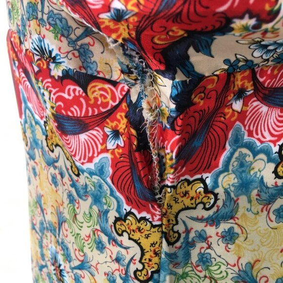 Anthropologie Kas New York Winterstar Boho Kaleidoscope Blouse Sz 2 Multicolor - Picture 6 of 15